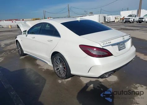2015 Mercedes-Benz Cls 63 Amg S 4Matic z USA, uszkodzony, nr VIN WDDLJ7GB8FA133494